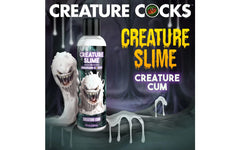 Creature Cocks Slime Cum Unscented Jizz Lubricant 8oz - - Silicone Based Lubes