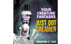 Creature Cocks Slime Cum Unscented Jizz Lubricant 8oz - - Silicone Based Lubes