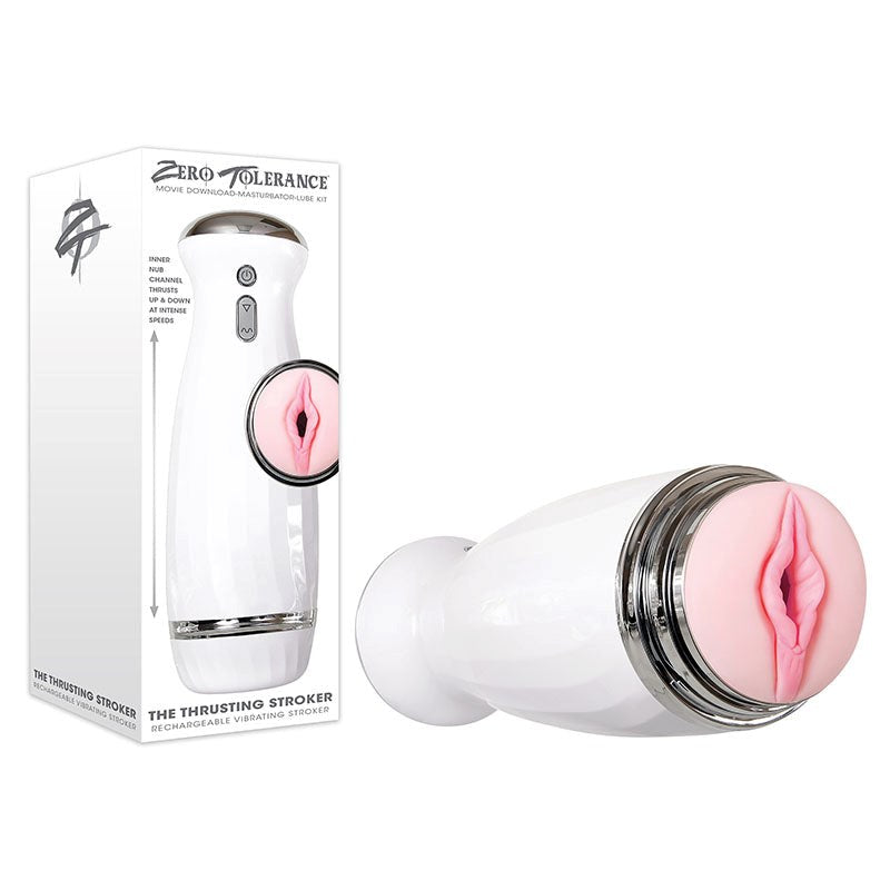 Zero Tolerance The Thrusting Rechargeable Stroker - - Masturbators and Strokers