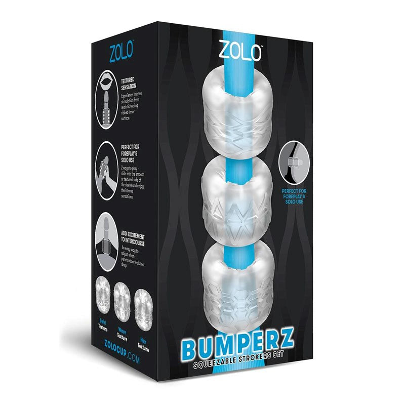 Zolo Bumperz - Dual-Sided Strokers for Unparalleled Satisfaction - - Masturbators and Strokers