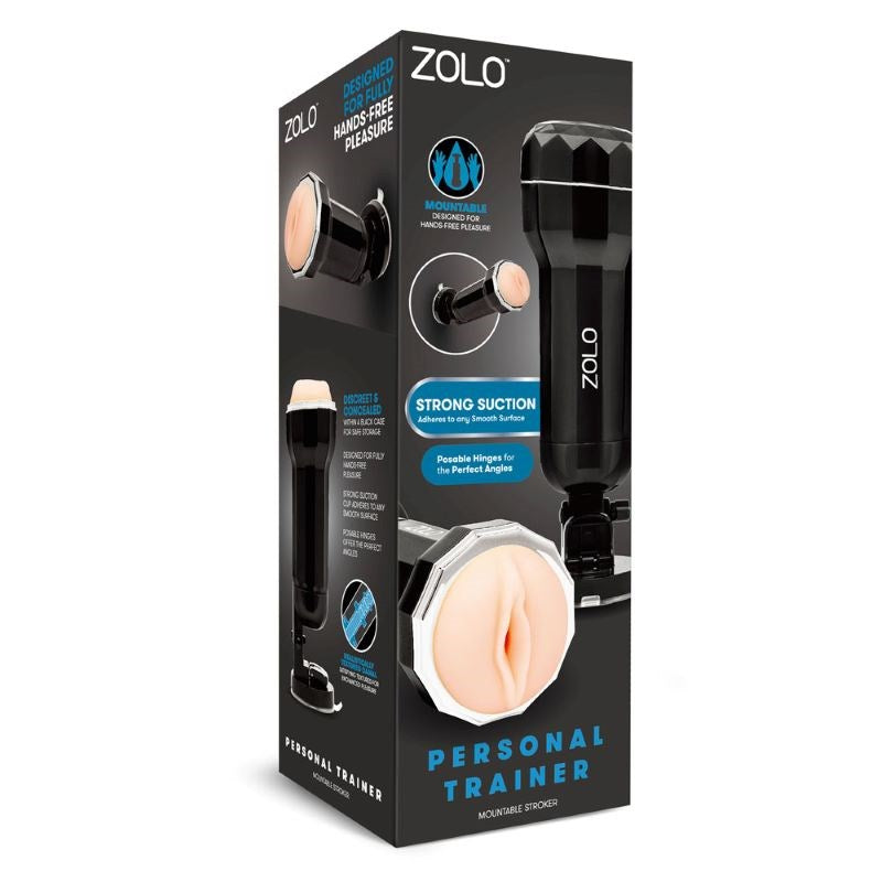Zolo Personal Trainer - Mountable, Hands-Free Satisfaction - - Masturbators and Strokers