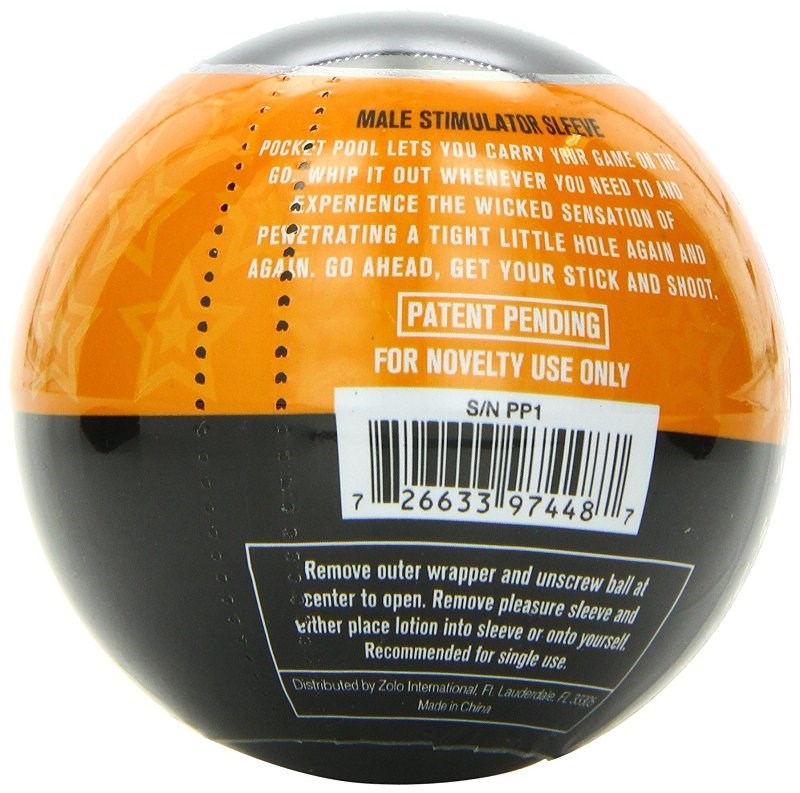 Zolo Pocket Pool Single Sure Shot Shop For Your Cock - - Masturbators and Strokers