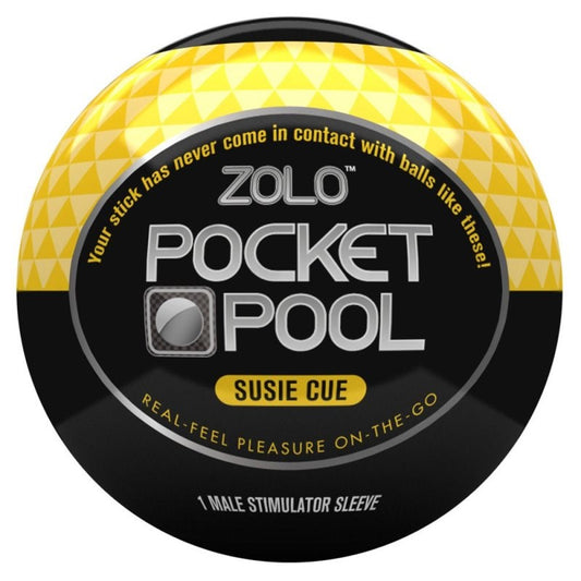 Zolo Pocket Pool Single Susie Cue Cock Fit Masters - - Masturbators and Strokers