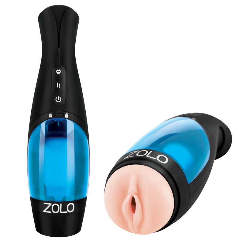 Zolo Thrustbuster - Rechargeable Auto Stroker with Thrusting Modes and Erotic Audio - - Masturbators and Strokers