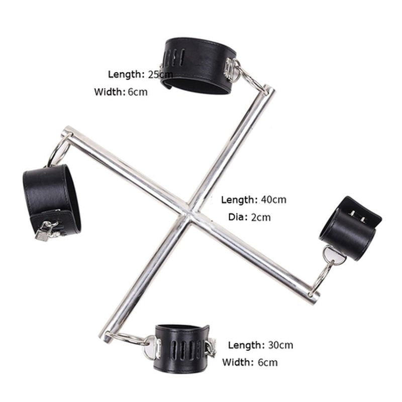 4 Way Bondage Restraint Upgrade Your CRing - - Spreaders and Hangers