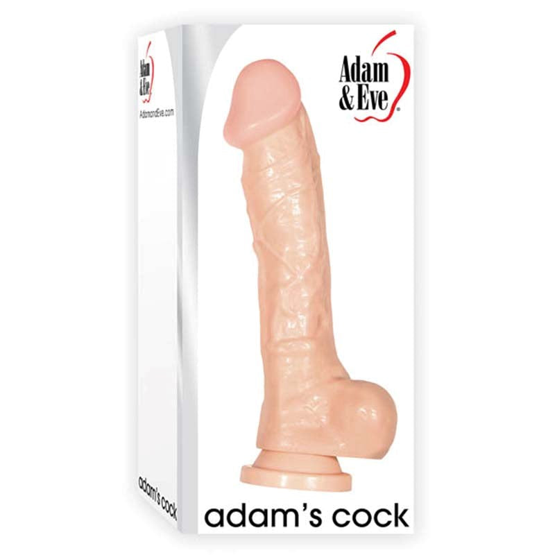 Adam & Eve Adams Cock 10 Inch Realistic Dildo - - Realistic Dildos