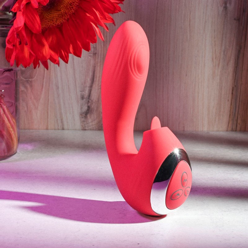 Adam & Eve Customizable Pleasure Enhancer Thumping Vibrator - - G-Spot Vibrators