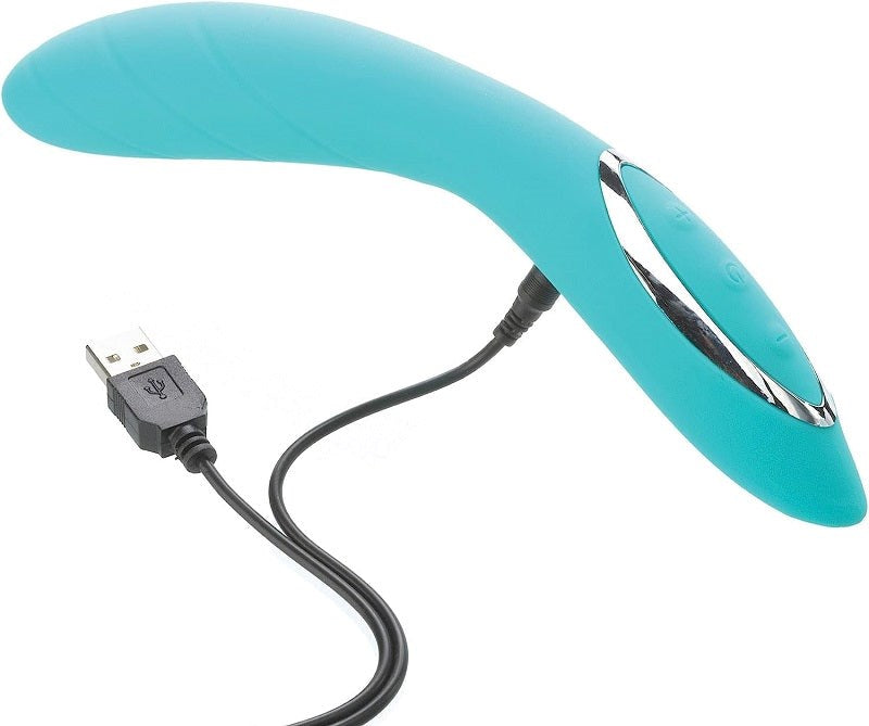 Adam & Eve G Gasm Curve Silicone G Spot Vibrator with 36 Vibration Functions - - G-Spot Vibrators