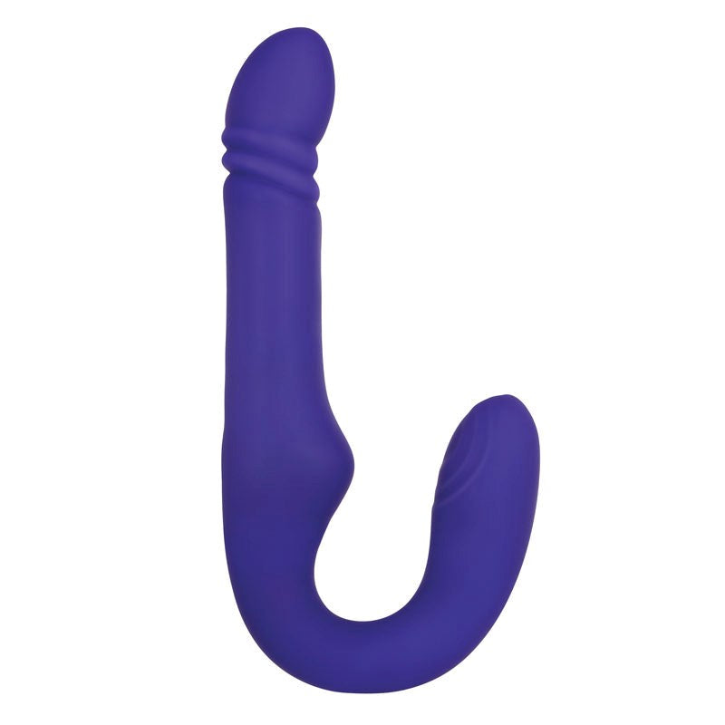 Adam & Eve Thrilling Strapless Strap On with Thrusting Motion - - Strap On Sextoys
