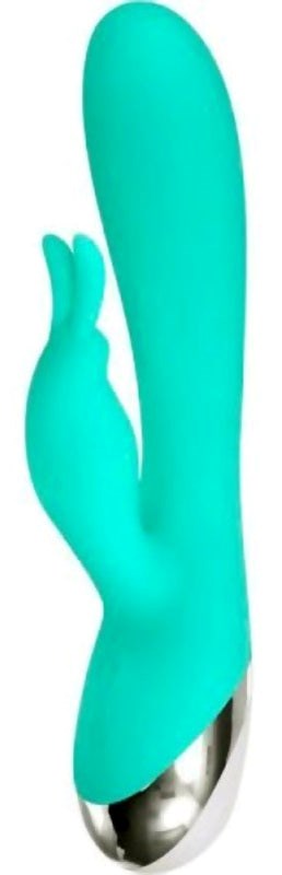 Adam & Eve The Silicone Rechargeable Bunny Dual Vibrator - - Rabbit Vibrators