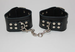 Affordable Bondage Black Wrist Restraints - - Cuffs and Restraints