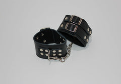 Affordable Bondage Black Wrist Restraints - - Cuffs and Restraints