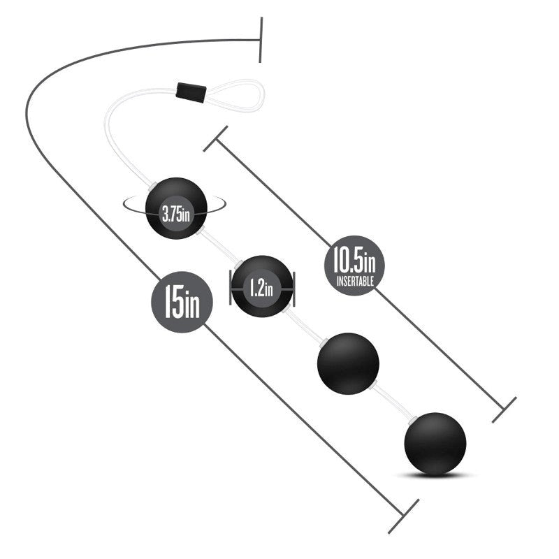 Anal Adventures Pleasure Balls Popular in Australia - - Anal Beads and Balls