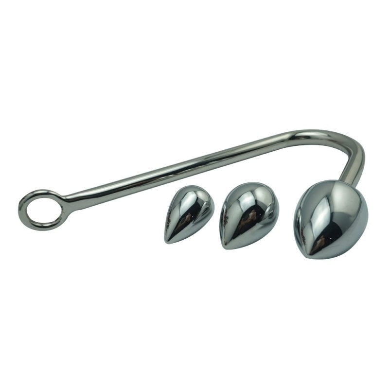 Anal Hook With Plug For Edging Control - - Spreaders and Hangers