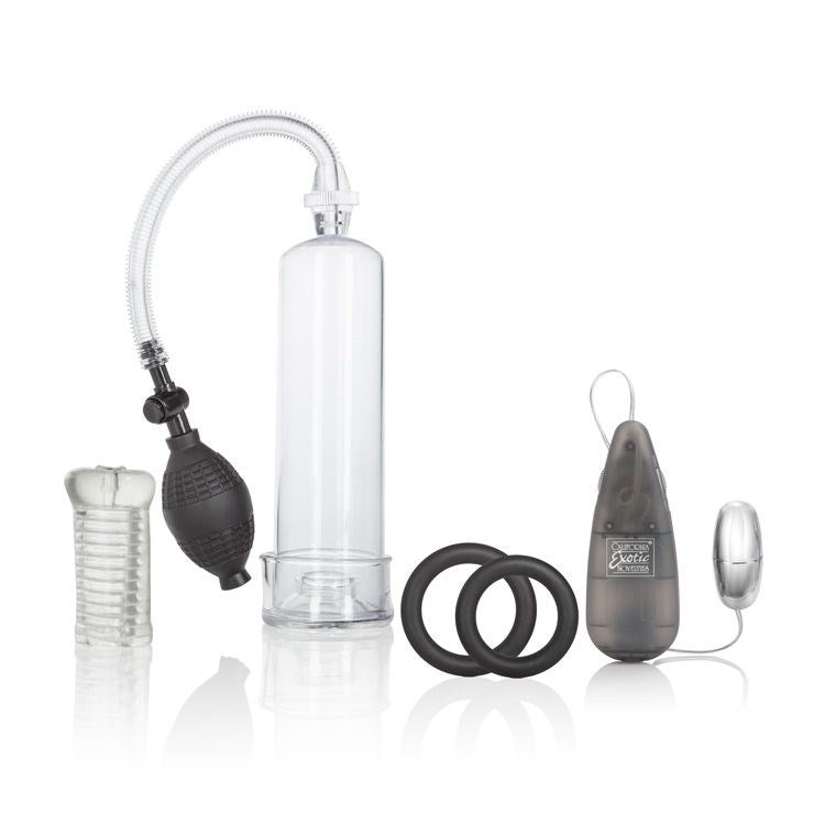 Apollo Sta-Hard Penis Pump Kit Be Long and Stay Hard. - - Sex Kits