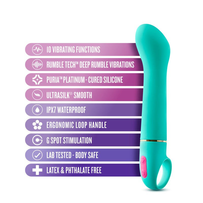 Blush Novelties Aria Flirty AF G Spot Vibrator with 10 Vibration Patterns - - G-Spot Vibrators