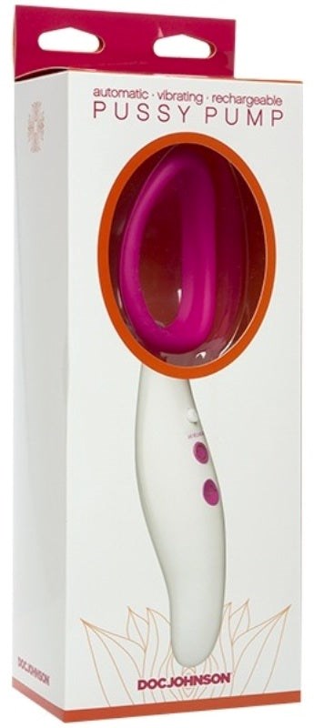 Doc Johnson Automatic Vibrating Rechargeable Pussy Pump - - Luxury Sex Toys