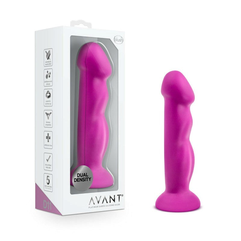 Blush Novelties Avant D11 Suko Violet Dual Density Dildo - - Realistic Dildos