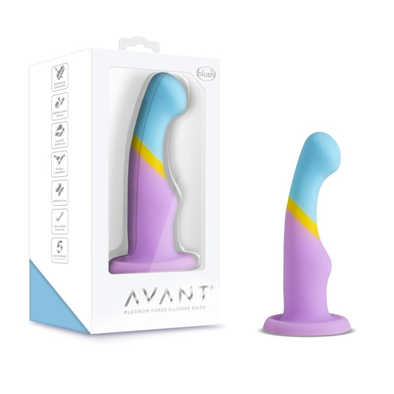 Blush Novelties Avant D14 Heart of Gold Luxurious Dildo Premium Silicone - - Realistic Dildos