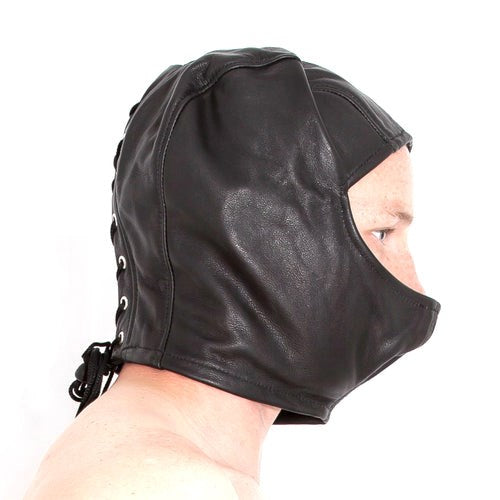 Axe Man Half Hood Easy Fit Gear - - Bondage Hoods