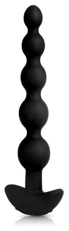 b-Vibe Cinco Anal Beads Gripping Cock Rings - - Anal Beads and Balls