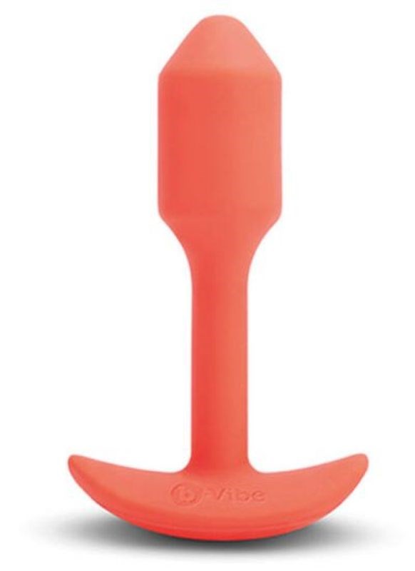B-Vibe Snug Plug 1 - Compact and Playful Delight - - Anal Vibrators