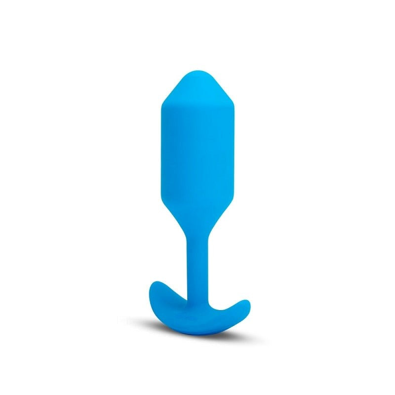 B-Vibe Weighted Vibrating Anal Plug - Premium Silicone Comfort - - Anal Vibrators