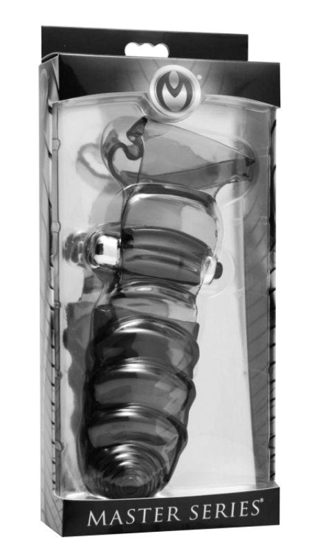 XR Brands Bang Bang Vibrating Glove Wearable Vibrator for Enhanced Touch - - Finger and Tongue Vibrators