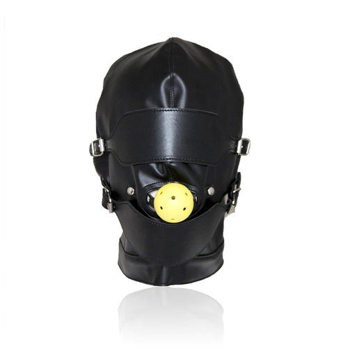 BDSM Supplies Bondage Hood Gripping Cock Rings - - Bondage Hoods