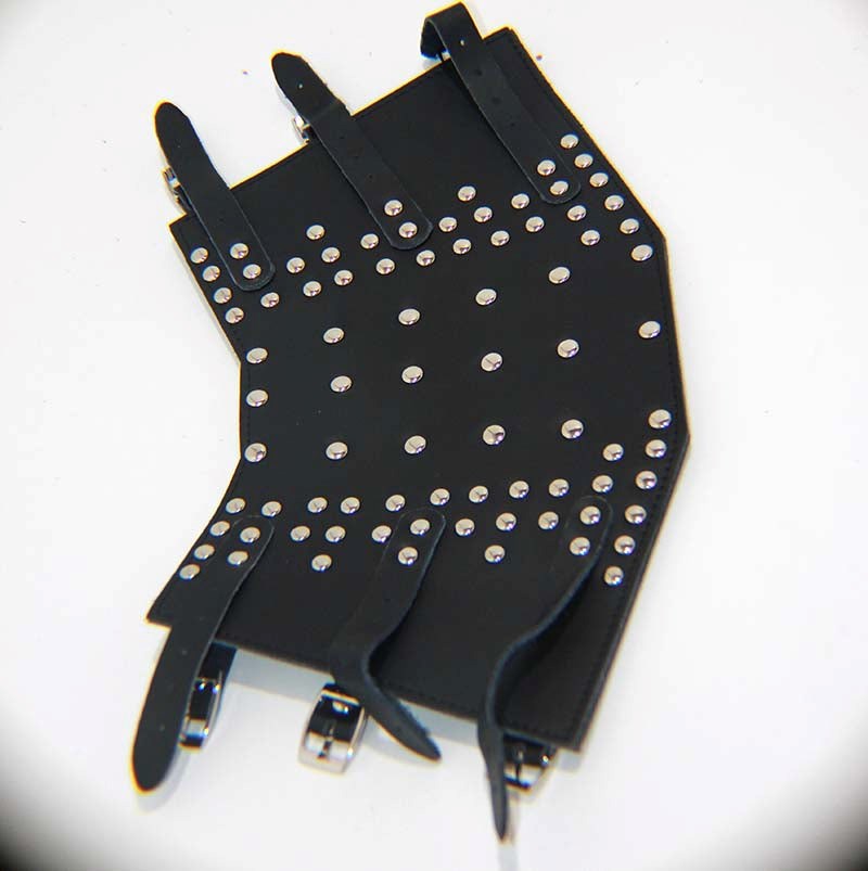 BDStyle, Buckle Up Leather Wrist Cuffs - - Cuffs and Restraints