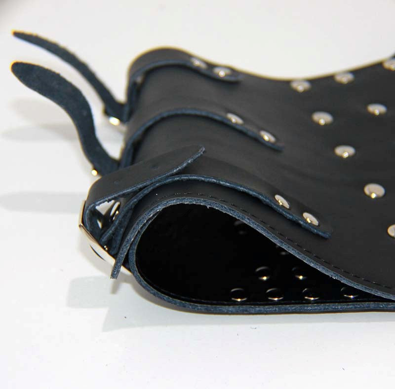 BDStyle, Buckle Up Leather Wrist Cuffs - - Cuffs and Restraints