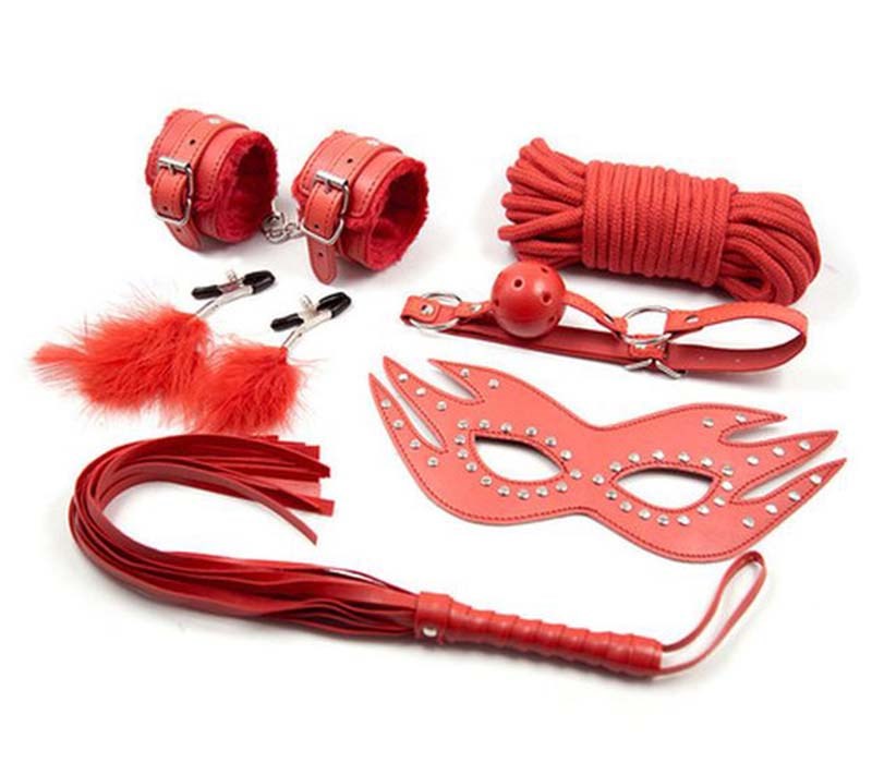Bedroom Bondage Kit 6 Piece Popular in Australia - - Sex Kits