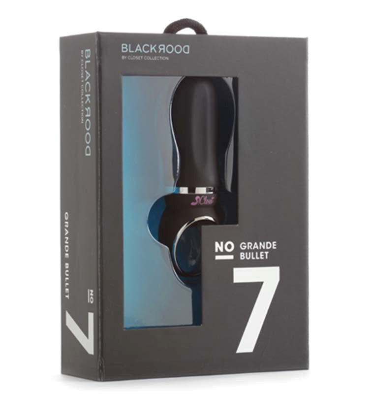 Closet Collection Black Door No 07 Grande Bullet Vibrator - - Bullet Vibrators