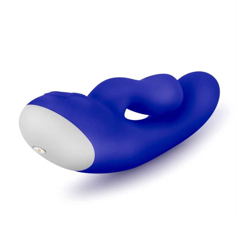 Blush Novelties Hop Trix Midnight Dual Stimulation Rabbit Vibrator - - Rabbit Vibrators