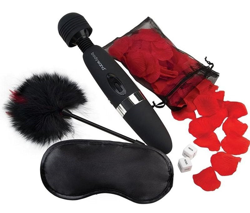 Bodywand Bed Of Roses Set Your Go-To Cock Shop - - Sex Kits