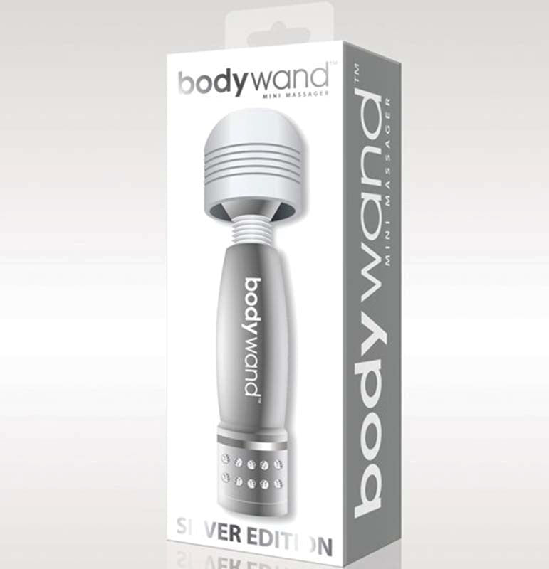 Xgen Products BodyWand Mini Silver Compact Travel Vibrator - - Body Wands