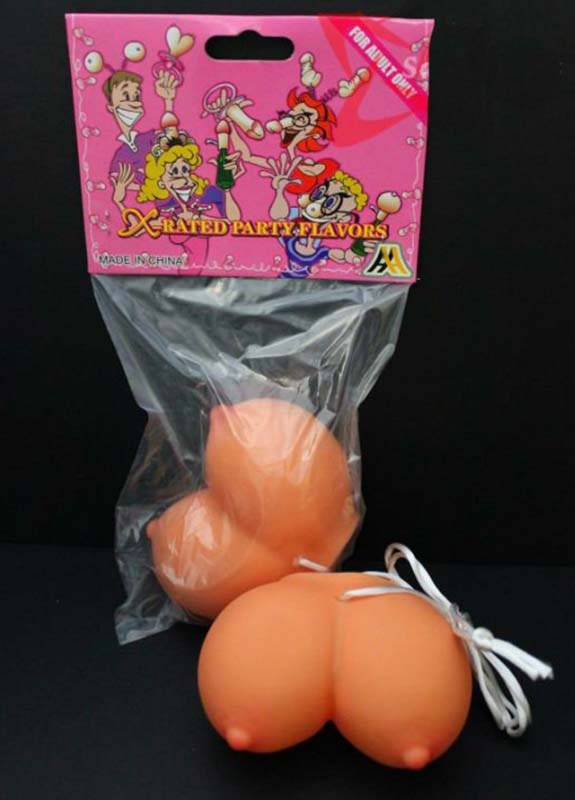 Hua Novelties Boobie Shot Glass with Hands Free Neck Strap - - Party Gifts and Novelties