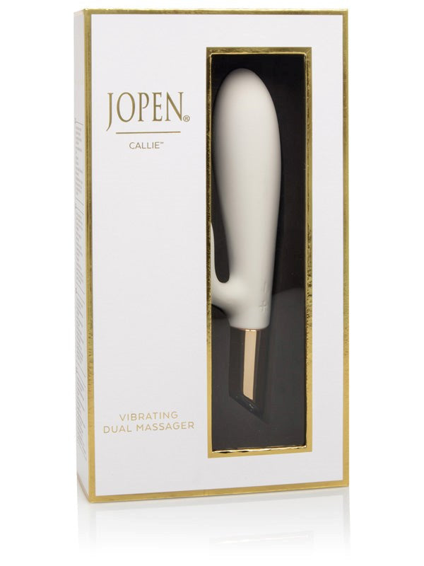 California Exotics Jopen Callie Vibrating Dual Rabbit Massager Premium Sex Toy - - Rabbit Vibrators
