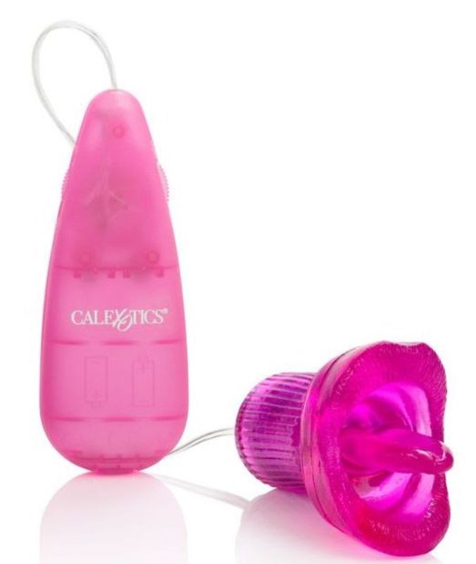California Exotics Clit Kisser Clitoral Vibrator with Tongue Motion - - Clit Ticklers and Pulsators