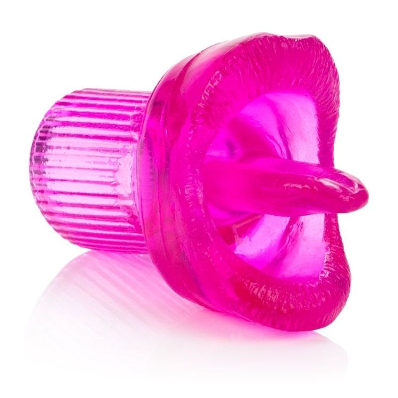 California Exotics Clit Kisser Clitoral Vibrator with Tongue Motion - - Clit Ticklers and Pulsators