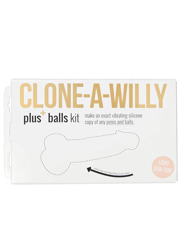 Empire Labs Clone A Willy Plus Balls Kit Create Personalized Vibrating Dildo - - Moulding Kits
