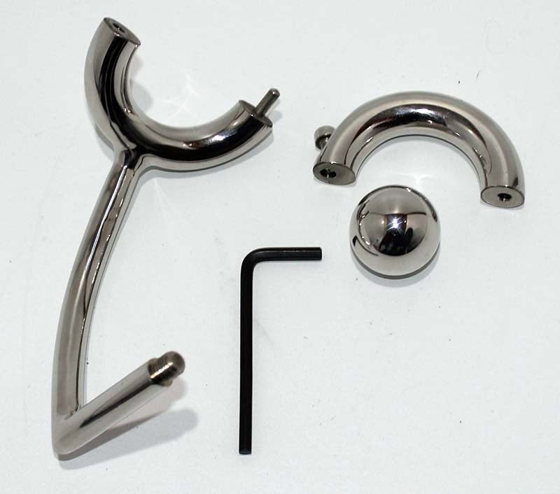 Cock Jock Lock & Anal Intruder Snug as Hell - - Spreaders and Hangers