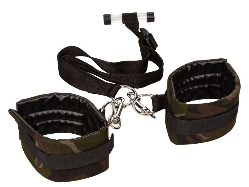 Colt Camo Over the Door Bondage Cuffs Performance Cock Ring - - Cuffs And Restraints