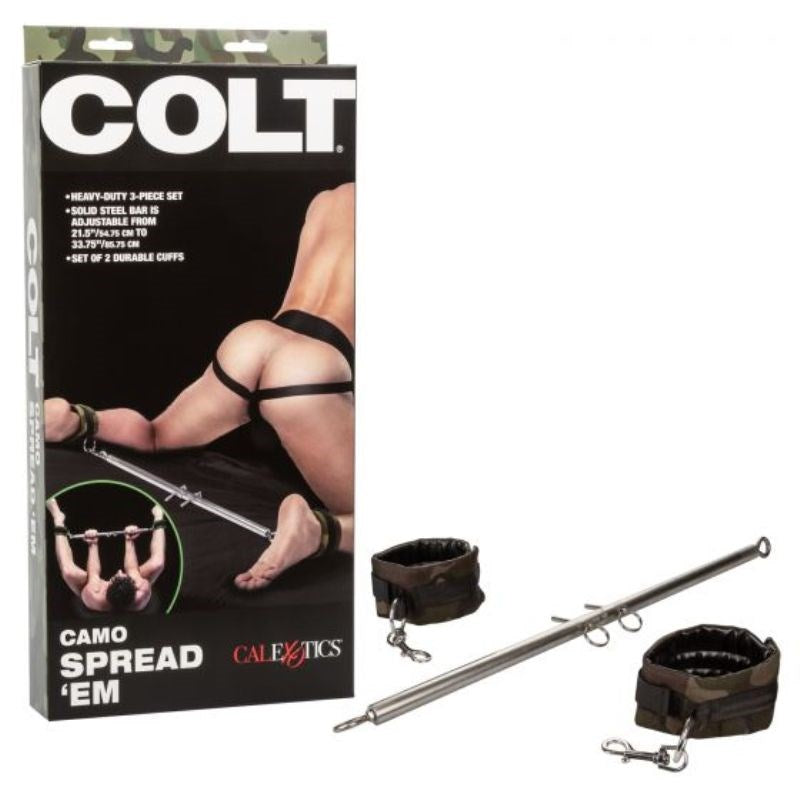 Colt Camo Spread Em Bondage Spreader Bar - - Spreaders and Hangers