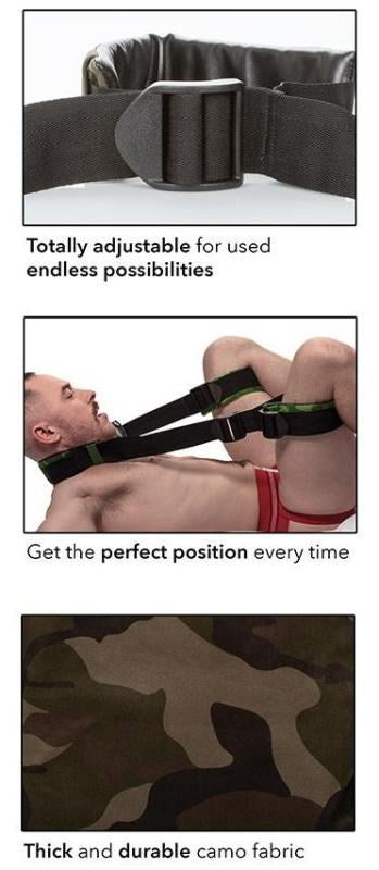 Colt Camo Thigh Sling - - Cuffs And Restraints