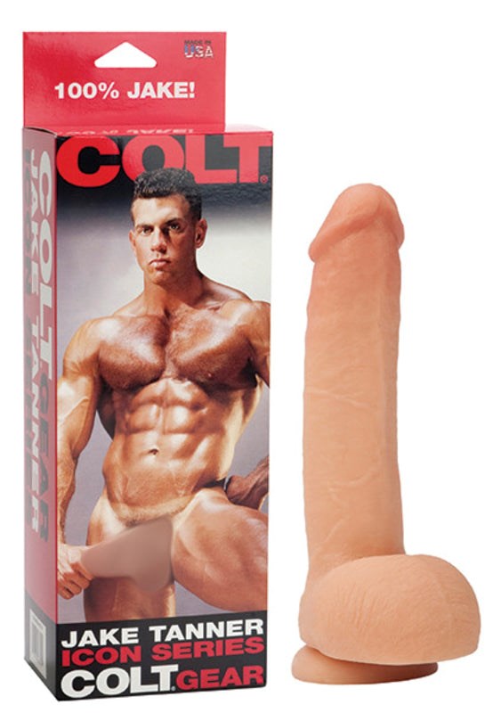 California Exotics Colt Jake Tanner Realistic Looking Dong Celebrity Molded - - Realistic Dildos