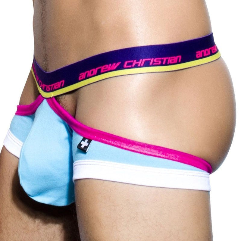 Andrew Christian Coolflex Arrow Jock with Show It Aqua Penis Enhancement - - Jocks and G-Strings