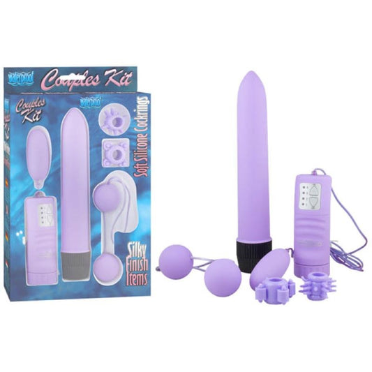 Couples Kit - Purple 5 Piece For Bigger Erections - - Sex Kits