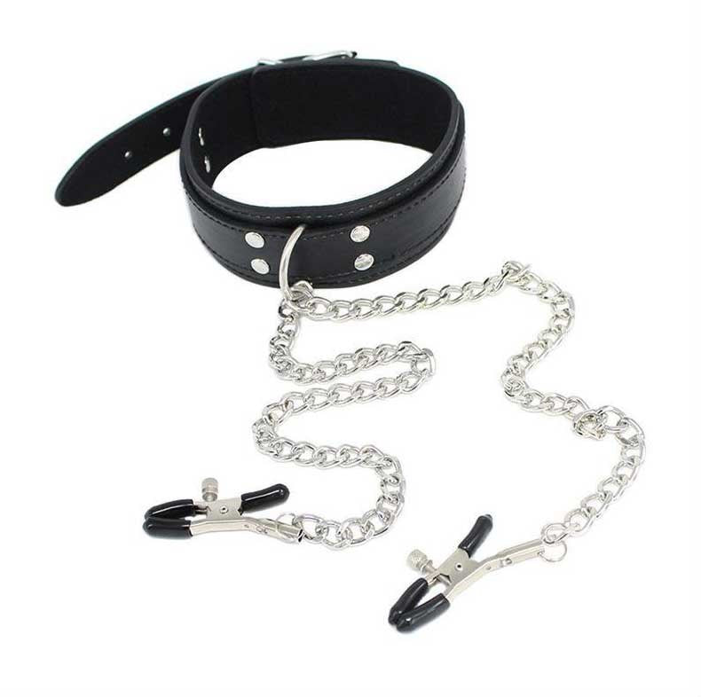 Coveted Collar And Clamp Union Quick Ship Cock Ring - - Collars and Leads