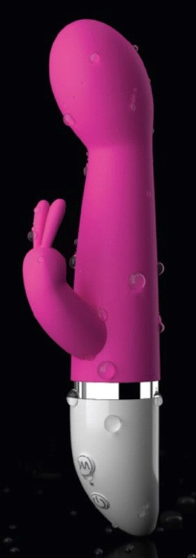 Pipedream Products Crush Sweet Heart Multi Functions Rabbit Vibrator - - Rabbit Vibrators
